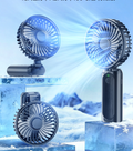 Mini USB rechargeable handheld pocket fan by BROKLEN