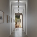 Circular LED ceiling lamp with warm architectural illumination by BROKLEN